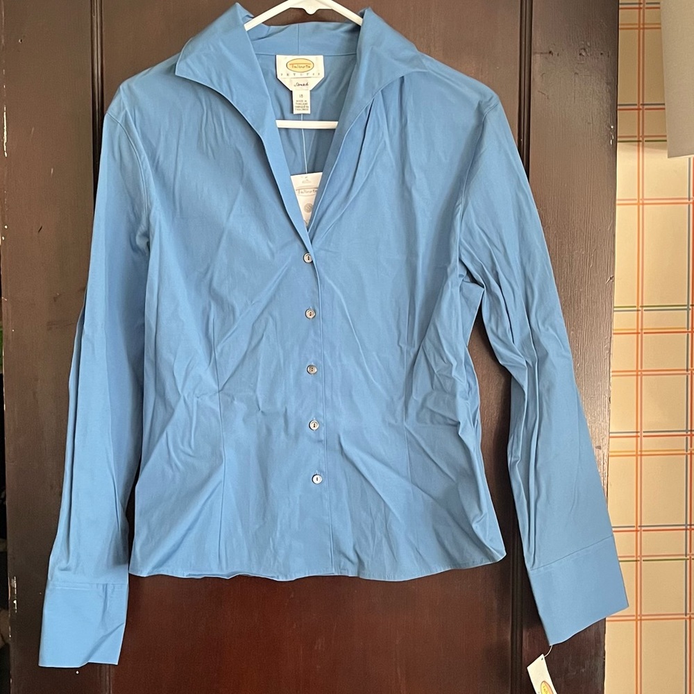 Blue Button-up